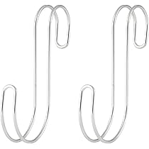 ステンレスフック　50個入 レック S字フックステンレス（大） 耐荷重9kg H00505 1パック（6