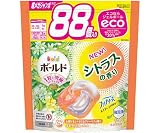 P&G ボールドジェルボール4D 心弾けるシトラス＆ヴァーベナの香り 詰替 超メガジャンボサイズ 88個