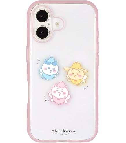 Amazon.co.jp: グルマンディーズ ちいかわ IIIIfit Clear iPhone16 Pro