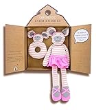 Organic Farm Buddies, Ballerina Mouse Gift Set [並行輸入品]