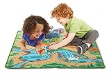 Melissa & DougアクティビティRug 39.5L x 35.5W in. ブラウン 9427