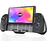 switch グリップコントローラー 携帯モード 有線 一体型 スイッチ 有機EL対応 連射/LEDイルミネーション/ジャイロ/振動/コマンドプログラム/USB-C YSMGG-YS45