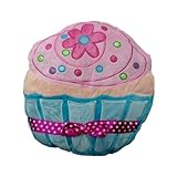 Plush Cupcake Pillow - Blue and Pink [並行輸入品]