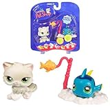 Littlest Pet Shop Pet Pairs Figures Fish & Cat [並行輸入品]