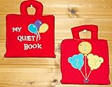 布絵本MY QUIET BOOK　バルーン&バルーンかずあそび123　刺しゅう英語版　知能開発レッスンギフトセット