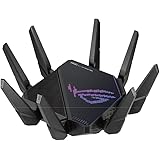 ASUS WiFi ROG Rapture GT-AX11000 PRO/J 無線 ルーター 最新規格WiFi6 4804+4804+1148Mbps v6プラス/ OCNバーチャルコネクトに対応トライバンドゲーミング。 10G&2.5G WAN/L