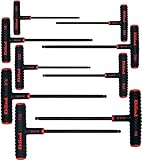 Eklind 60809 9 Piece 9 "シリーズpower-t t-handle六角キーセットwithポーチ、サイズ: 5 / 64 " – 1 / 4 "