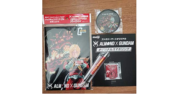 Amazon Co Jp ガンダム 明治 アーモンドチョコレート シャア オリジナル デザイン 缶コースター スマホリング ボールペン ノート 家電 カメラ