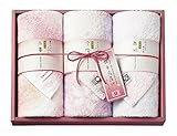 日本名産地 さくら ウォッシュタオル3P