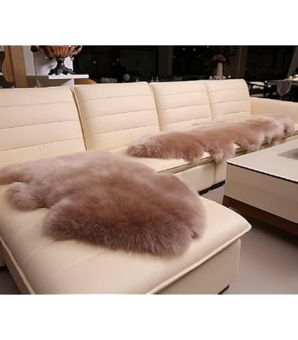 ムートンラグ ムートンフリース ムートン（約）60.0x90.0cm Mouton Rug（ムートンラグ） ラグ マット ムートンフリース 60