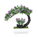 Zehuiクリエイティブ人工花シミュレーション盆栽フェイク植物ホームオフィスの装飾用 mhy-HP180515-HMJJ-2A70FD6BC3