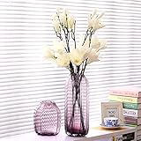 (優品屋)造花　フラワー　ハクモクレンの花束　飾り物　ギフト 母の日　誕生日　ホワイトデー　卒入学祝い　バレンタイン　花　御祝　フラワーアレンジメント 還暦　結婚記念日　結婚祝い　五本セット