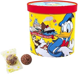 ドナルド チョコレートクランチ 紙ケース お菓子 チョコレート お土産 東京ディズニーリゾート限定 Disney ディズニー チョコレート菓子 通販 Amazon