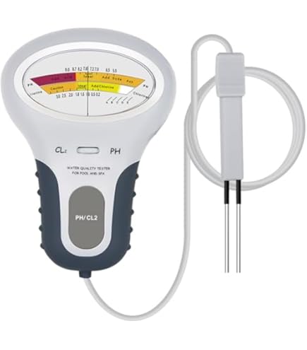 Amazon.co.jp: デジタル残留塩素測定器プールテスターSCUBA2