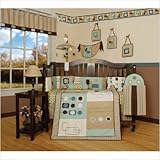 GEENNY Baby Boy Artist 13PCS CRIB BEDDING SET by GEENNY