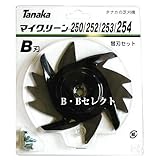 マイグリーン回転ハサミ式電動芝刈機　TML25SH2用替刃セット B刃