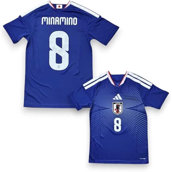  田中碧選手ユニフォーム140 150　新品グッズおまけ Amazon.co.jp: [アディダス] 【キッズ】 サッカー日本代表 2026 ホーム