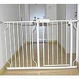 エルフ ベビー(Fairy Baby)ベビーオートロックゲート 突っ張り式 取付幅104-116cm ホワイト