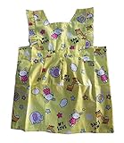 子供のための服ドレス絵画防水オーバーオール