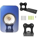 KEF LX II スピーカー 対応 壁掛け取付金具 アルミニウム合金 壁掛け用ブラケット 取り付けネジ付き 角度調整可能
