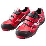 ミズノ:オールマイティ ベルトタイプ レッド×シルバー×ブラック 型式:C1GA160162-26.5