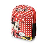 Minnie Mouse Polka Dot Red Large Backpack [並行輸入品]