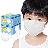【小さめマスク 子供14.5cm】マスク 不織布 小さめ 16.5cm/マスク 子供14.5cm/大人17.5cm 個包装 マスク黒、ホワイト 三層構造 brodioマスク 小顔/女性/子どもたち 日本認証済み 耳が痛くない (子供用·ホワイト·14.5cm*9cm, 200枚)