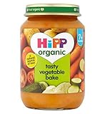 HiPP Organic Tasty Vegetable Bake 7+ Months 190g (Pack of 2) - ヒップ有機おいしい野菜のベーク7+ヶ月190グラム (Hipp) (x2)