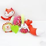 Pumpumly ベビーベッドハンギング　ベビー ベッド 可愛いぬいぐるみ　キツネ