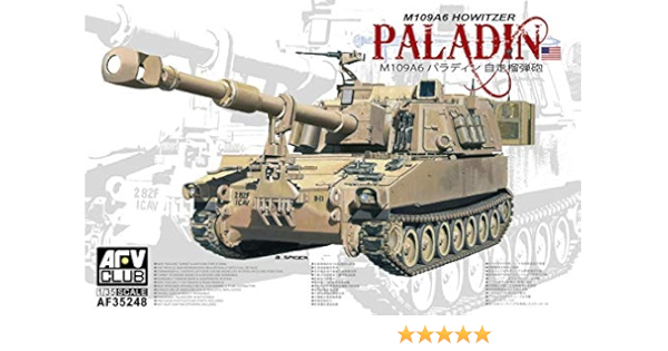 Afvクラブ 1 35 アメリカ陸軍 M109a6 パラディン 自走榴弾砲 プラモデル Fv35248 プラモデル 通販 Amazon
