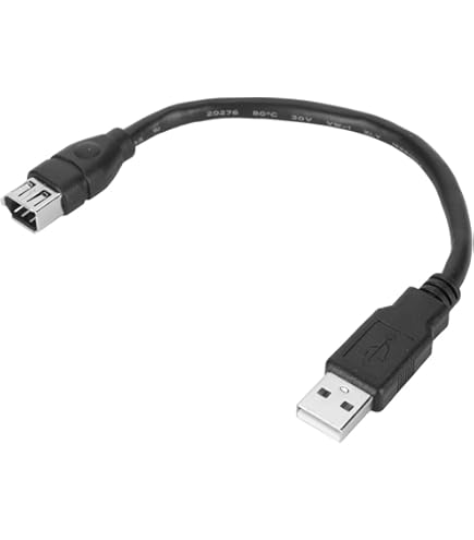 Amazon.co.jp: エレコム FireWireケーブル (IEEE1394b 9pin to 6pin