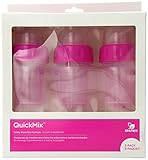 QuickMix Bottle, Pink, 3 Count by QuickMix