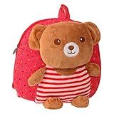 かわいい漫画のバックパック幼稚園ショルダーバッグファッションスクールバッグ、クマA2