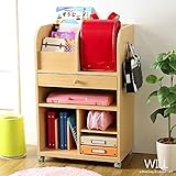 岩附 ランドセルラック 木製 子供 キッズ 収納 ナチュラル IW-160