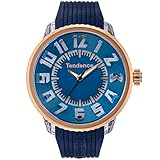 [テンデンス] 腕時計 FLASH フラッシュ ブルー 文字盤 ステンレススチール ミネラルガラス クォーツ 51MM Watch TY532004 メンズ [並行輸入品]