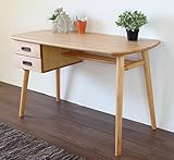 ISSEIKI デスク 幅120㎝ ナチュラル 木製 【NO-07-22】