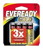 Eveready Gold Alkaline Batteries, Size AA, 8 Count (Pack of 3) [並行輸入品]