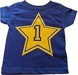 カスタムKingdom Boys 1 " number one big super star最初誕生日Tシャツ