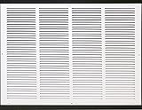 24" x 16" RETURN GRILLE - Easy Air FLow - Flat Stamped Face [並行輸入品]