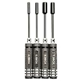 Daniu 4Pcs Metal 4.0/5.5/7.0/8.0Mm Hex Screwdriver Tools Nut