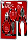 Task Tools T25393 Pliers Set, Rubber Grip, 3-Piece [並行輸入品]
