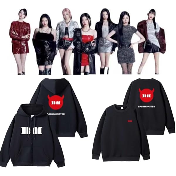 Amazon.co.jp: babymonster 日本 ペンミ ベビモン ベースボール シャツ