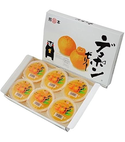 Amazon.co.jp: JAあしきた デコポンゼリー (6個入り(化粧箱