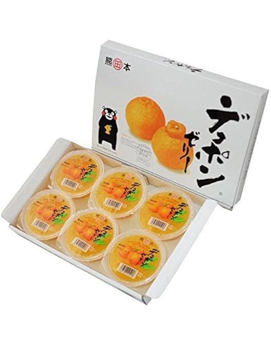 Amazon.co.jp: JAあしきた デコポンゼリー (6個入り(化粧箱