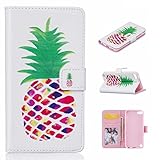 iPod Touch 第5世代 / 第6世代 ケース 手帳型ケース, UNEXTATI 高品質PUレザー 財布型ケース 保護カバー カード収納 スタンド機能 マグネット開閉式 Apple iPod T