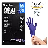 Disposable Nitrile Gloves for General Purpose Use Latex Free. Powder Free Non Sterile. (Large) [並行輸入