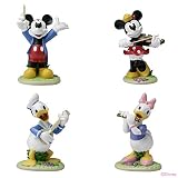 ディズニーガーデンスタチュー音楽隊4個セット