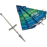 7FT UMBRELLA ビーチパラソル (ブルー)