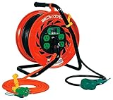 日動 マジックびっくリール アース漏電遮断器付き30m RZEB30S