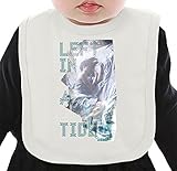 Left In A Tide Babe ネクタイを有する有機ビブ Medium